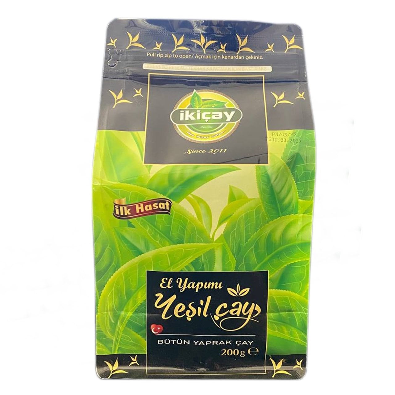 200Gr El Yapımı Yeşil Çay